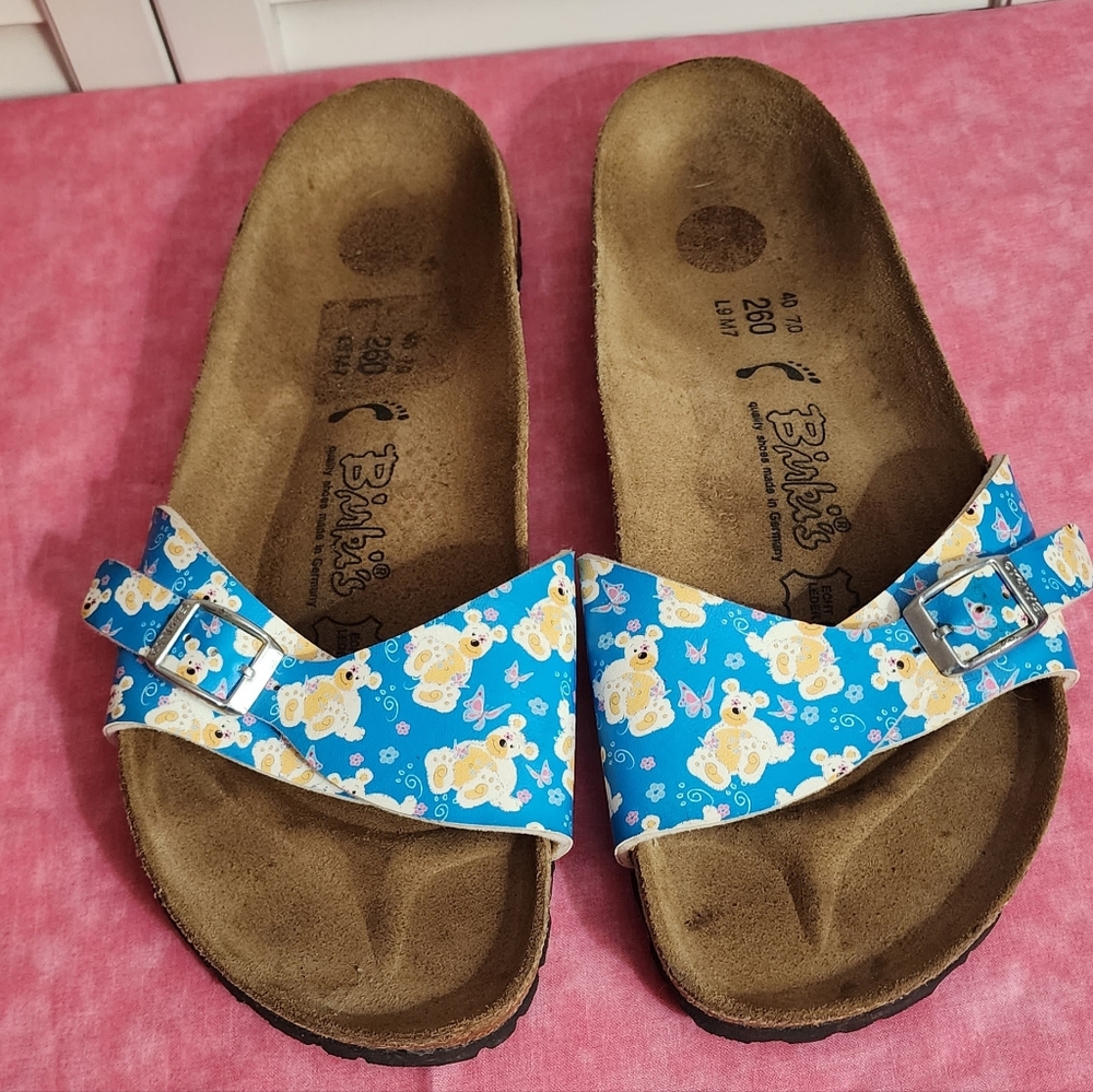 Birkenstock Birki's Bear and Butterfly One strap size 40